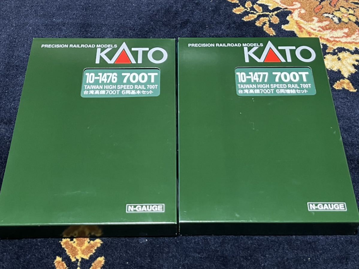 KATO 10-1476 10-1477 台湾高鐵 700T 6両基本セット＋増結セット　12両