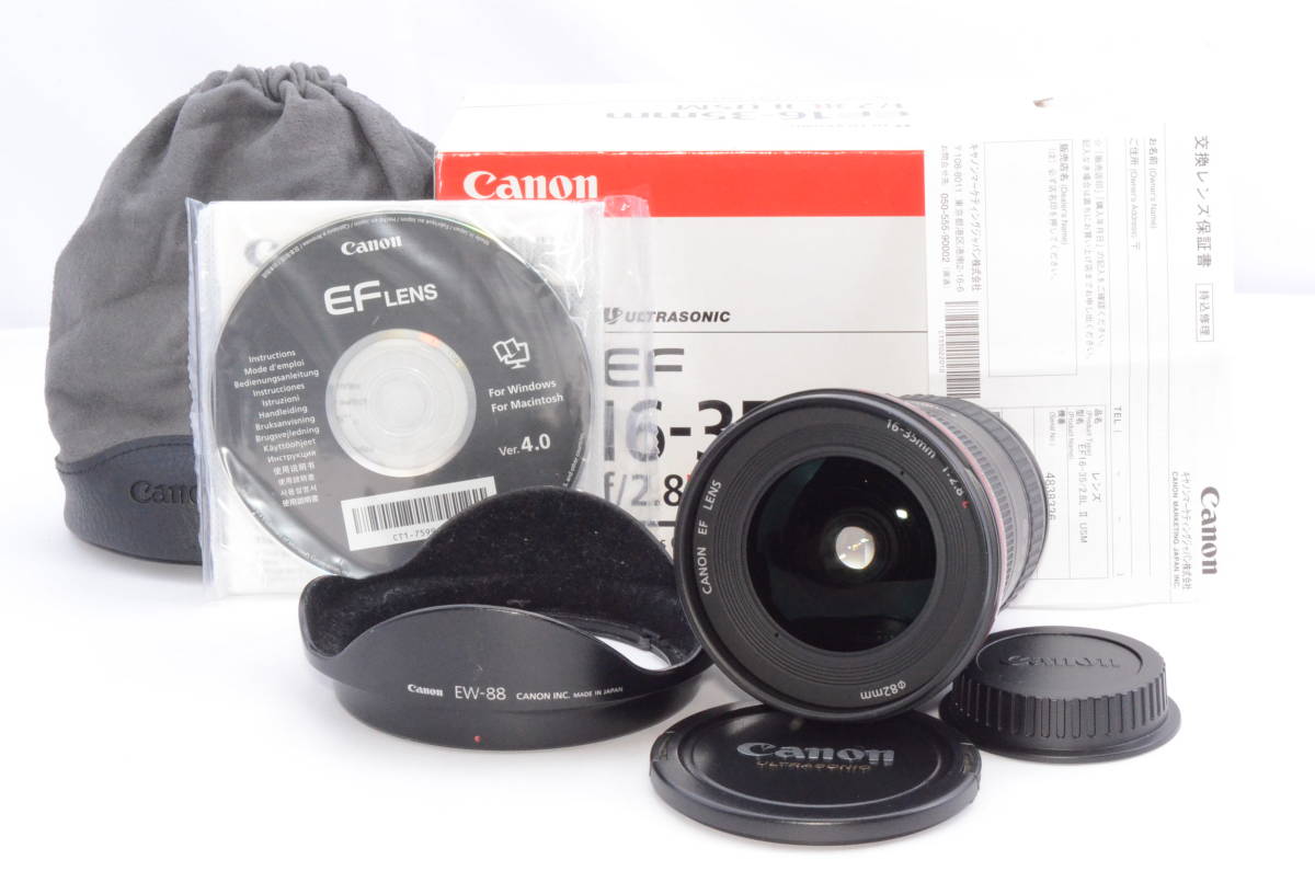 【美品】Canon キャノン 広角ズームレンズ EF16-35mm F2.8L II USM フルサイズ対応 #r5-170-20_画像1