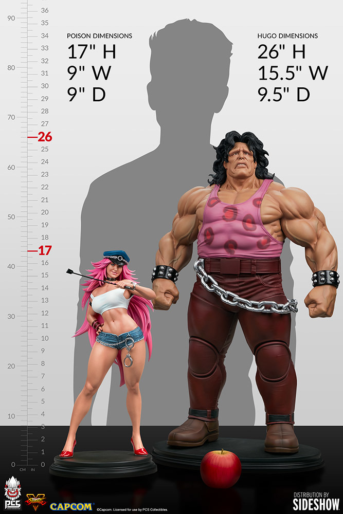 SIDESHOW Hugo Poison side shoux PCS Street Fighter Hugo poizn1/4 start chu-