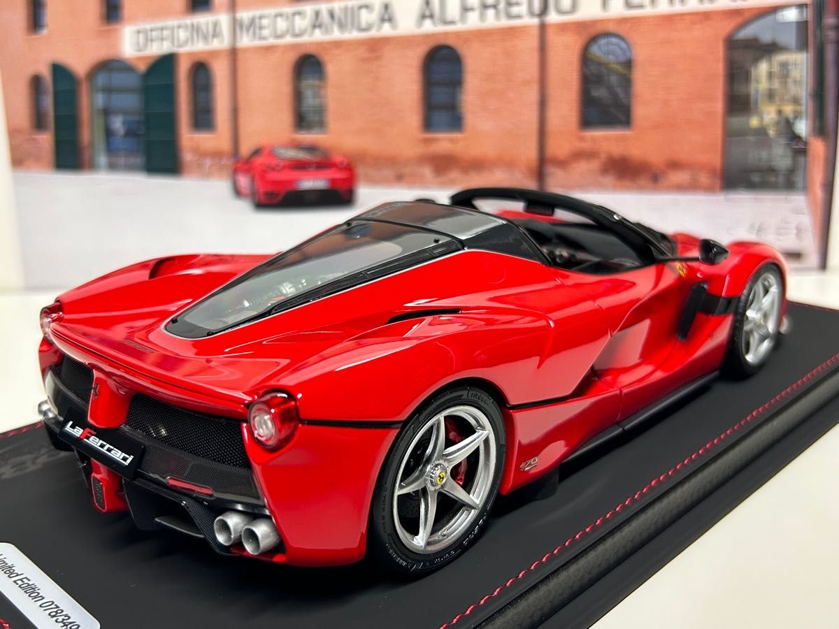 BBR 1/18 Ferrari La Ferrari Aperta Rosso corsa ラフェラーリ フェラーリ