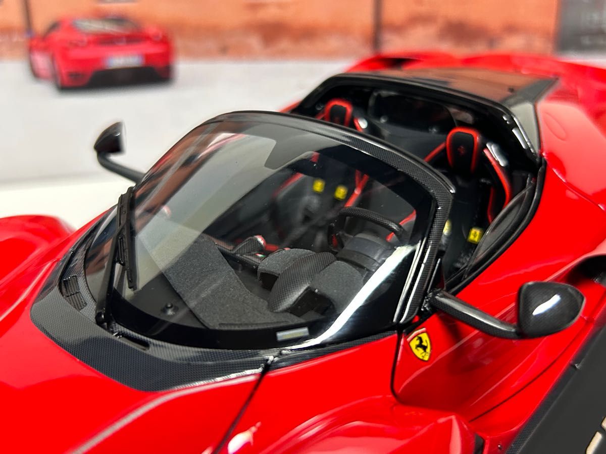 BBR 1/18 Ferrari La Ferrari Aperta Rosso corsa ラフェラーリ フェラーリ