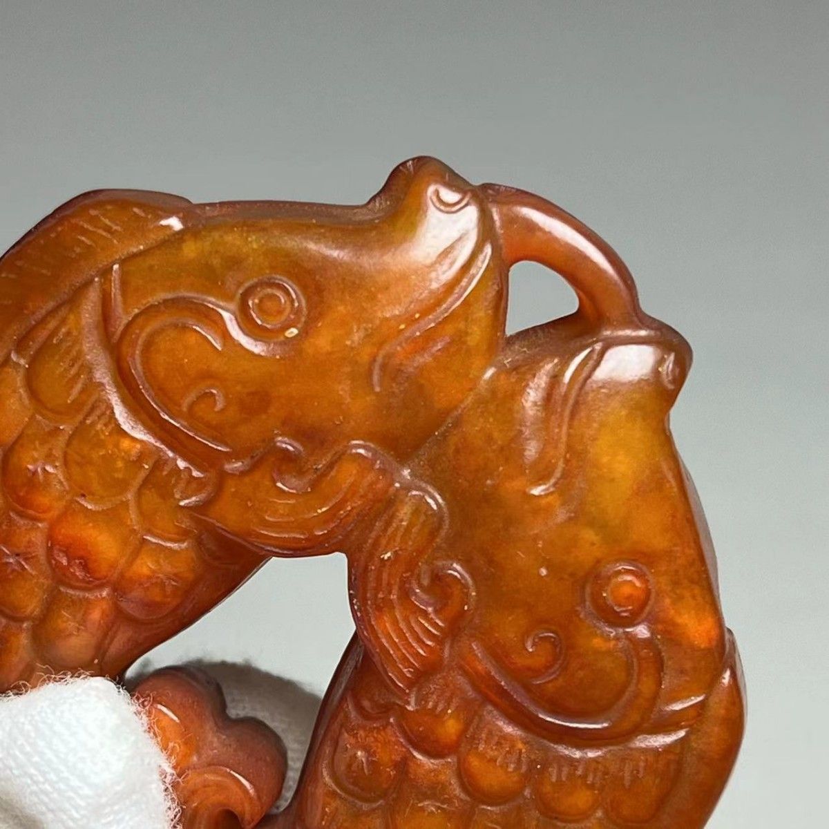 玉佩 根付 雕刻 重さ約58g 骨董 中国古美術