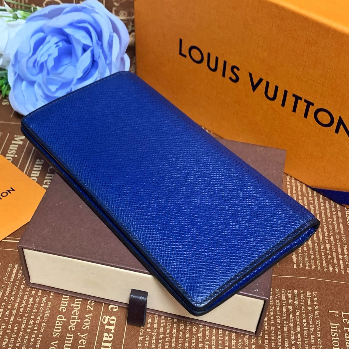 希少 美品 LOUIS VUITTON ルイヴィトン タイガ ポルトフォイユ・ブラザ