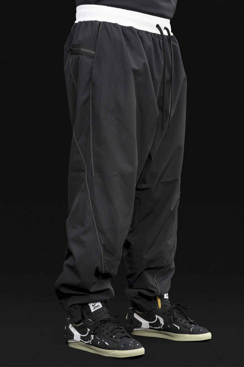 新品 Nike x ACRONYM Woven Jacket+Pants Sサイズ Black/Black/White/Black アクロニウム ナイキ ウーブン ジャケット パンツ セットアップ_画像6