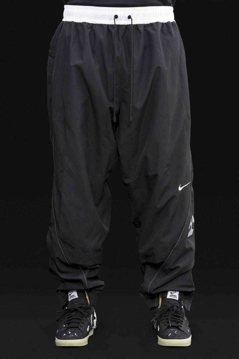 新品 Nike x ACRONYM Woven Jacket+Pants Sサイズ Black/Black/White/Black アクロニウム ナイキ ウーブン ジャケット パンツ セットアップ_画像5