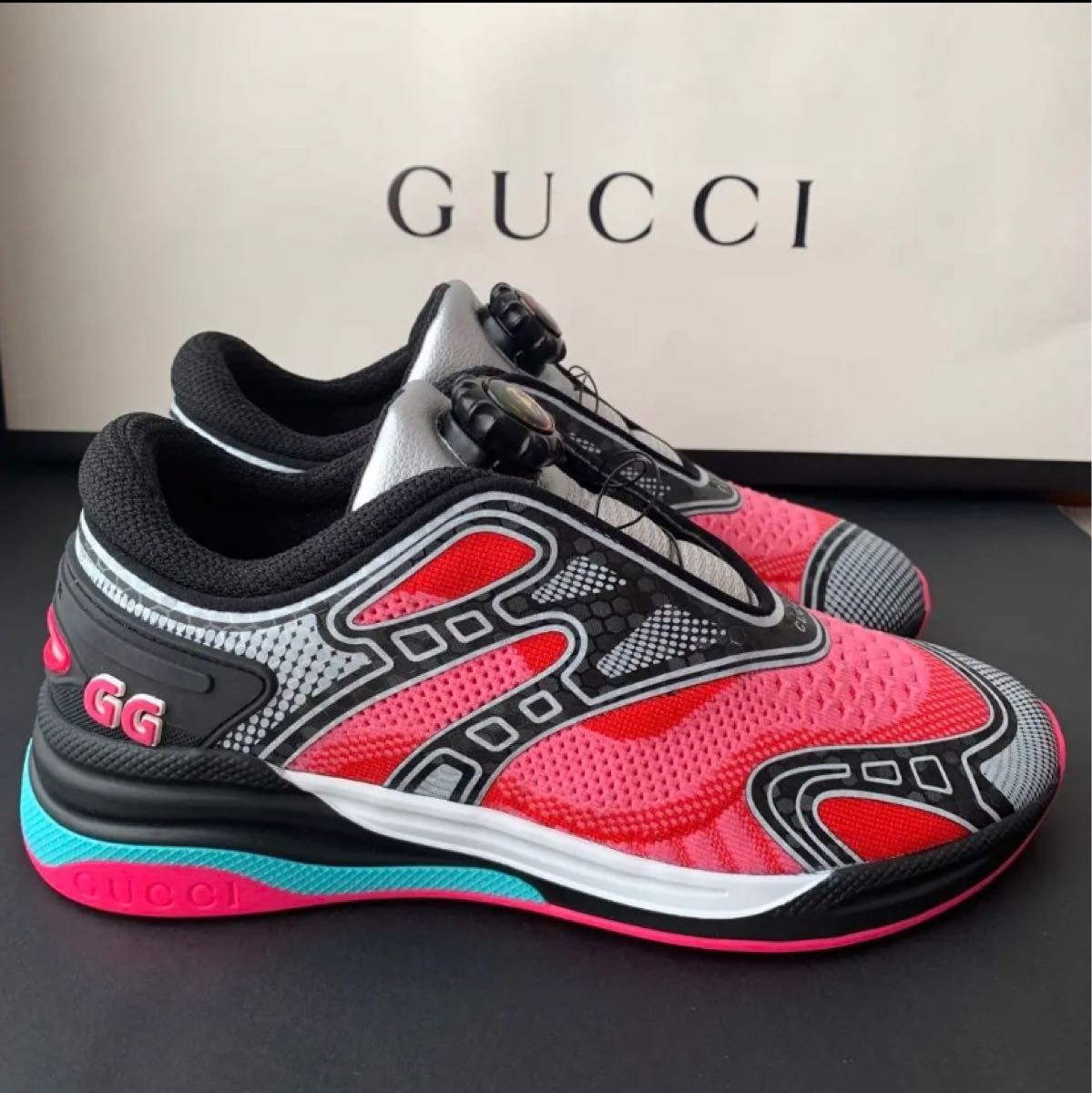 新品 GUCCI スニーカー ウルトラペースR ULTRAPACE R 23.0cm