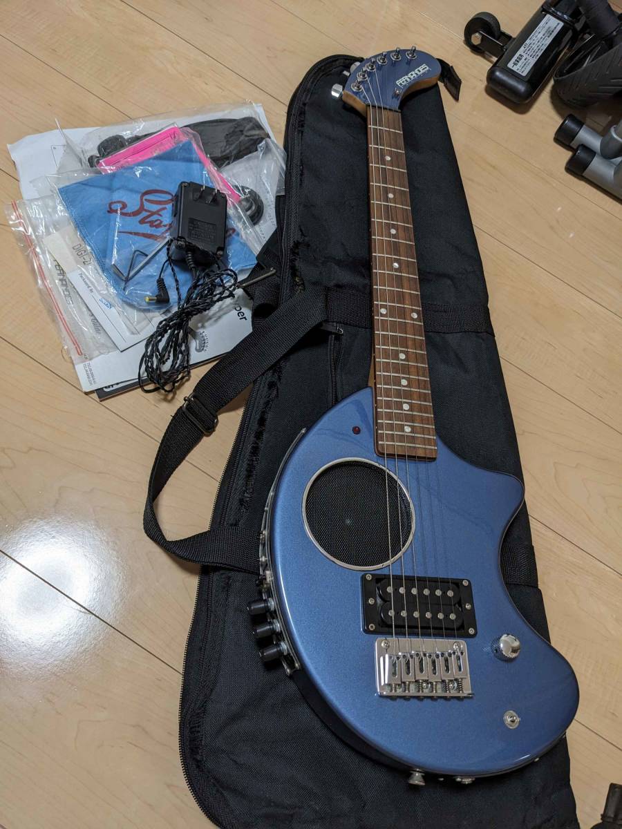 FERNANDES DIGI-ZO Hyper ZO-3 Mini guitar Fernandes navy blue