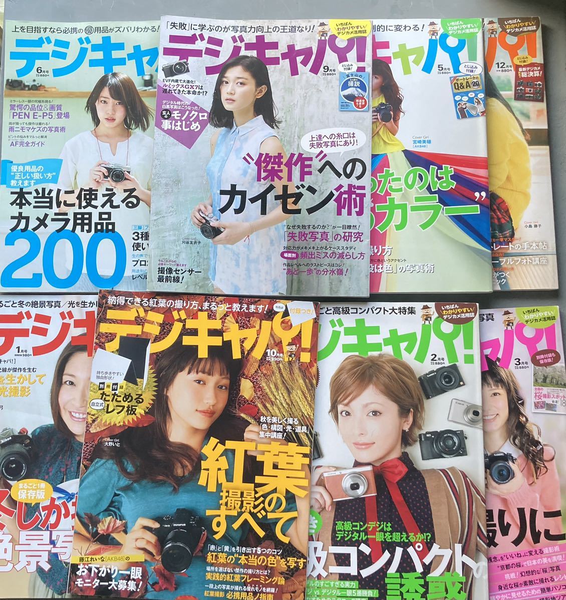 ２０１３年　　デジタルキャパ　８冊　付録１冊_画像1