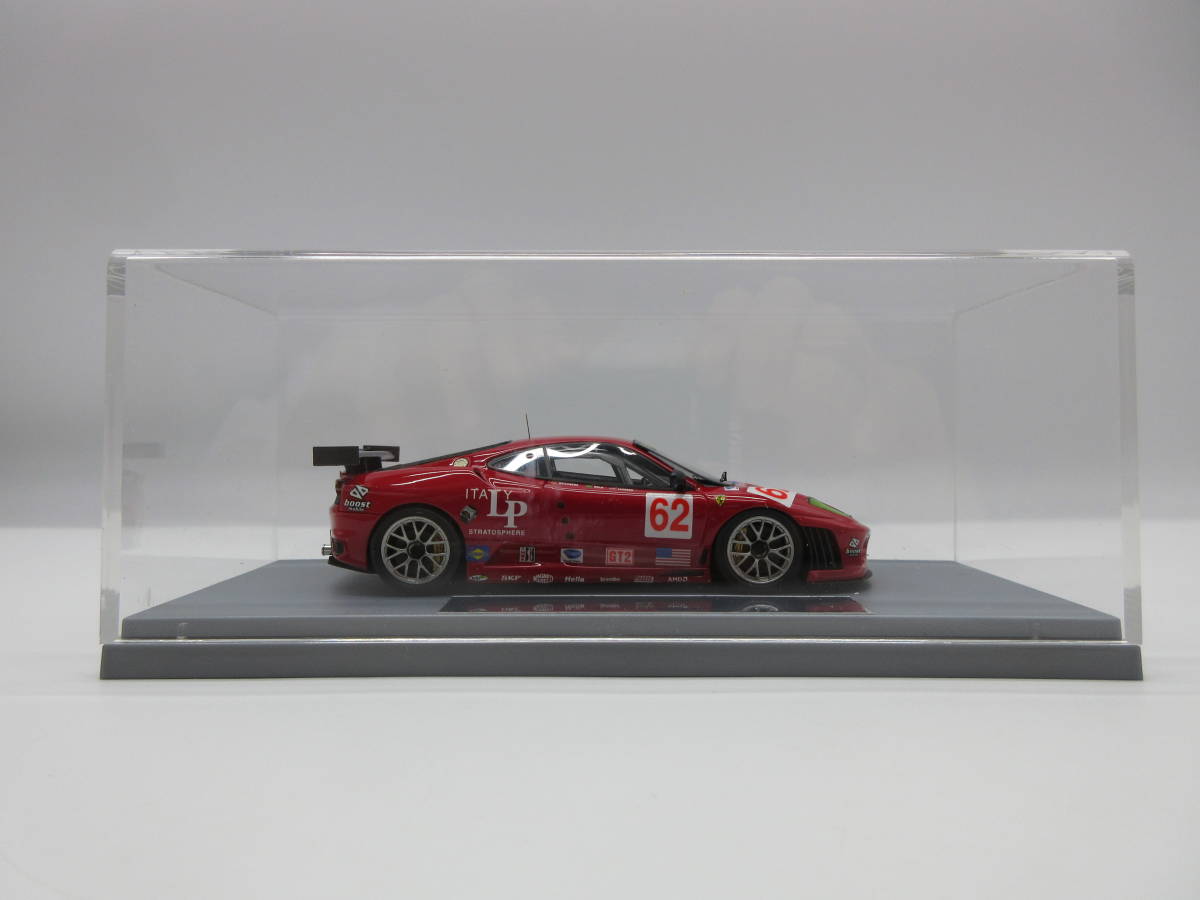 1/43 フェラーリ Ferrari F430 GT 12H SEBRING 2006 TEAM RISI COMPETITION　ディーラー特注 ミニカー　_画像2