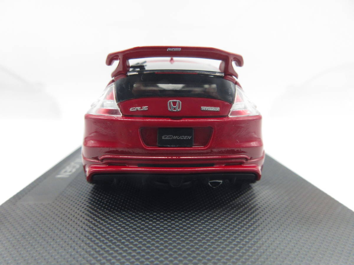 1/43 エブロ ホンダ Honda CR-Z MUGEN CRZ 無限　ミニカー　レッド_画像3