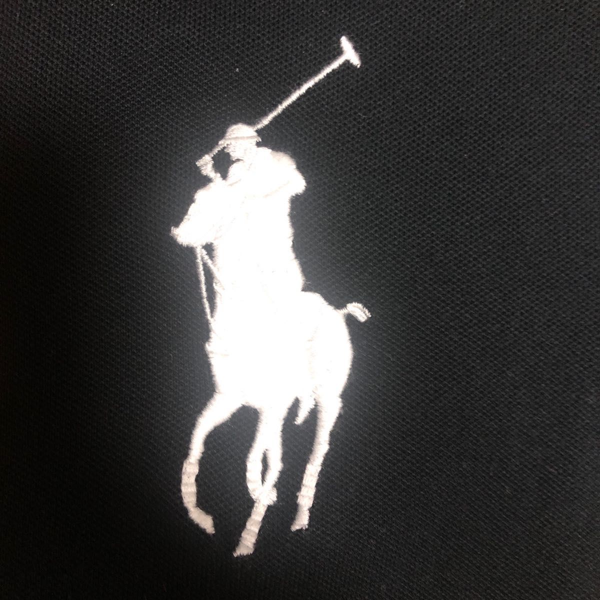 ラルフローレン　ポロシャツ　レディース　M ブラック ビッグポニー RALPH LAUREN