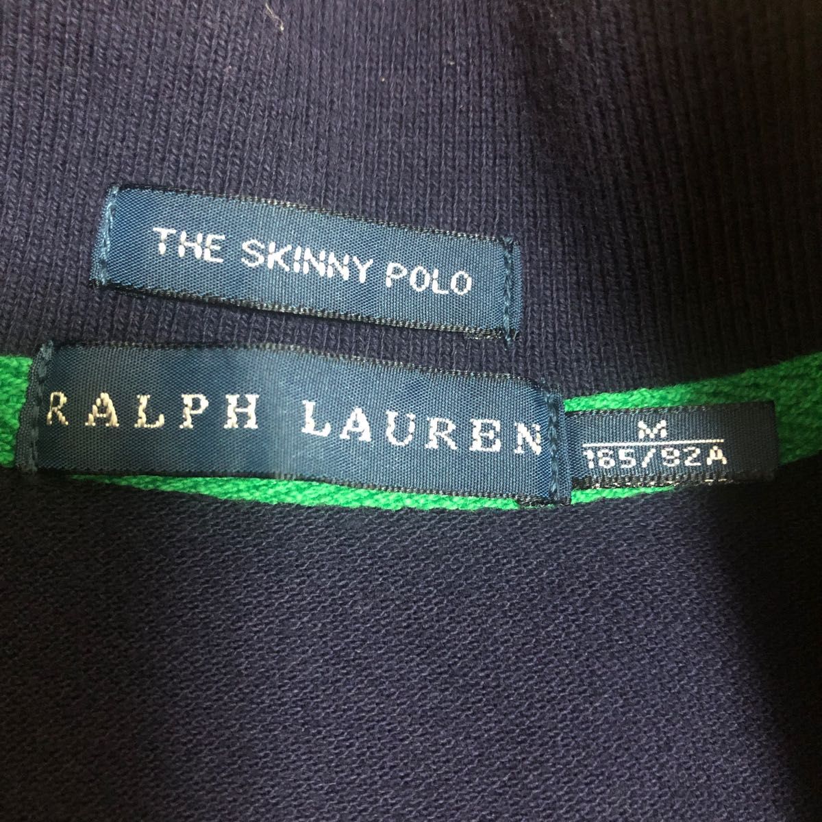 ラルフローレン　ポロシャツ　レディース　M165/92A ネイビー ビッグポニー RALPH LAUREN