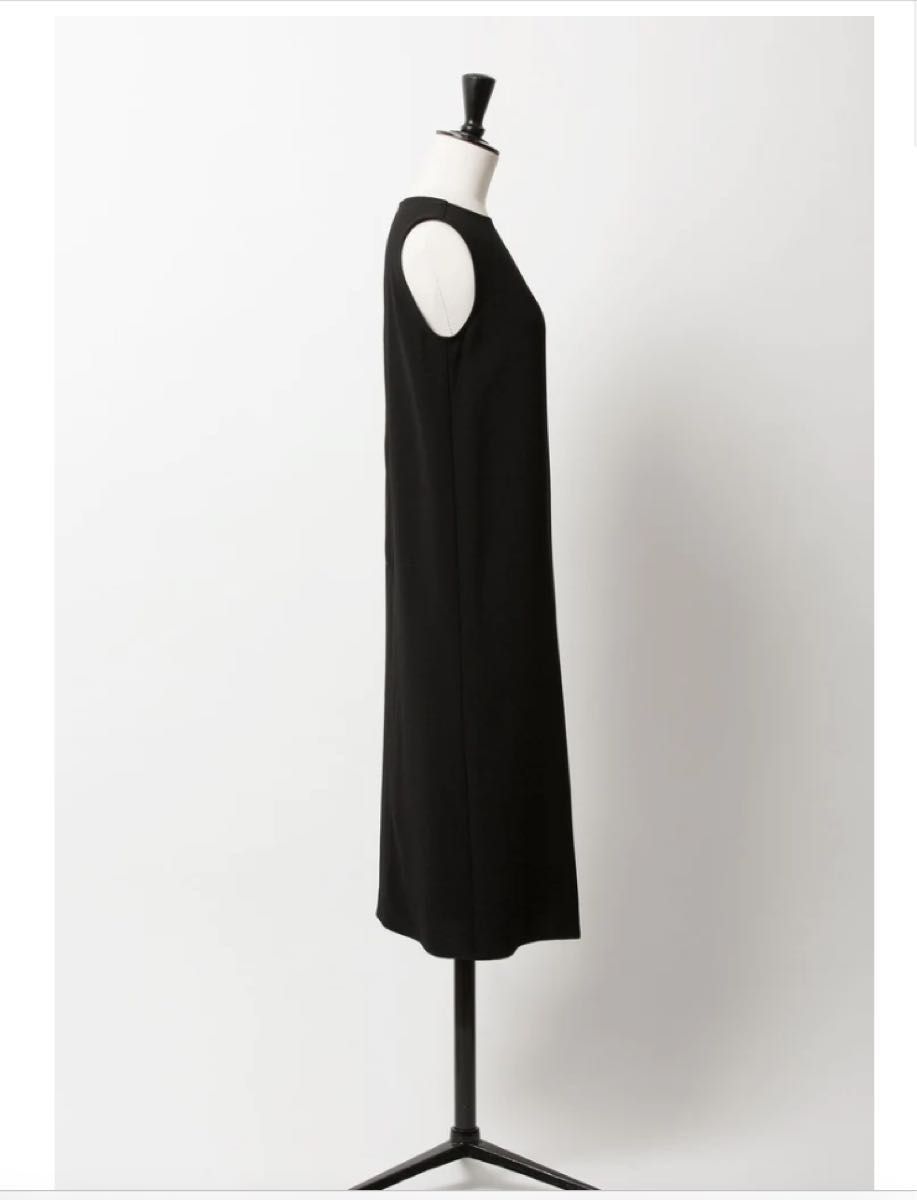 【訳あり】マイラン ノアール ブラックドレス Asymmetry Sleeve Dress | Noir