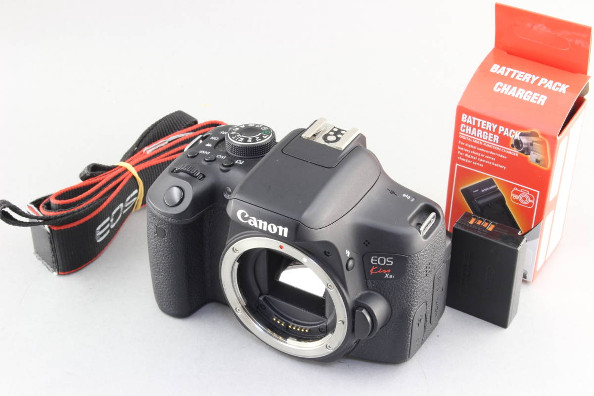 AB+ (良品) Canon キャノン EOS Kiss X8i ボディ 初期不良返品無料 領収書発行可能
