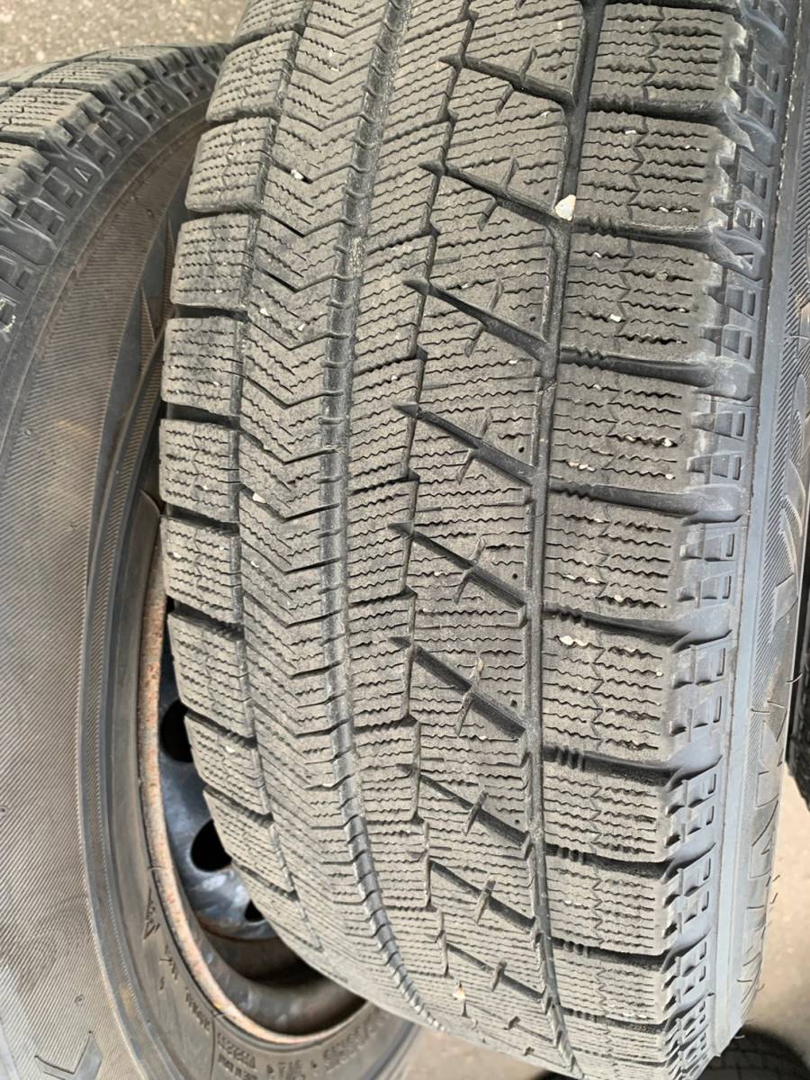 Y976 195/65R15 91Q BRIDGESTONE ブリジストン 2016年 PCD114.3 5H 6.5J ハブ60 4本セット_画像4