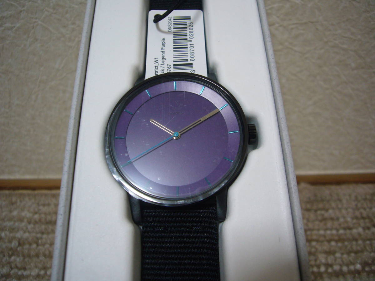  Adidas наручные часы CL4767 чёрный × фиолетовый обычная цена 18700 иен 