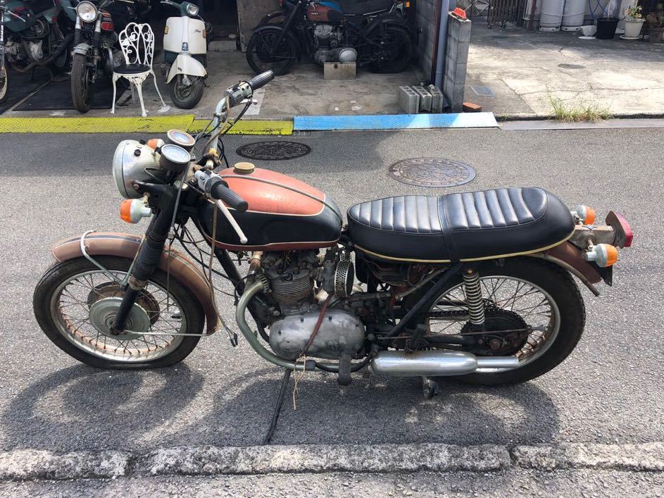 TRIUMPH トライアンフ T100R 走行距離11683マイル Tiger Daytona レストアベース 部品取り 現状 309-2_画像6