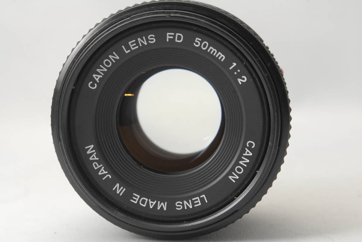 整備済み CANON NEW FD 50mm F2 単焦点レンズ #380-