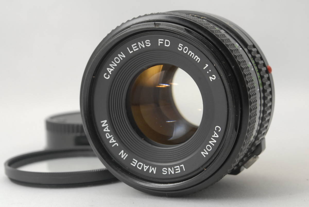 整備済み CANON NEW FD 50mm F2 単焦点レンズ #380-