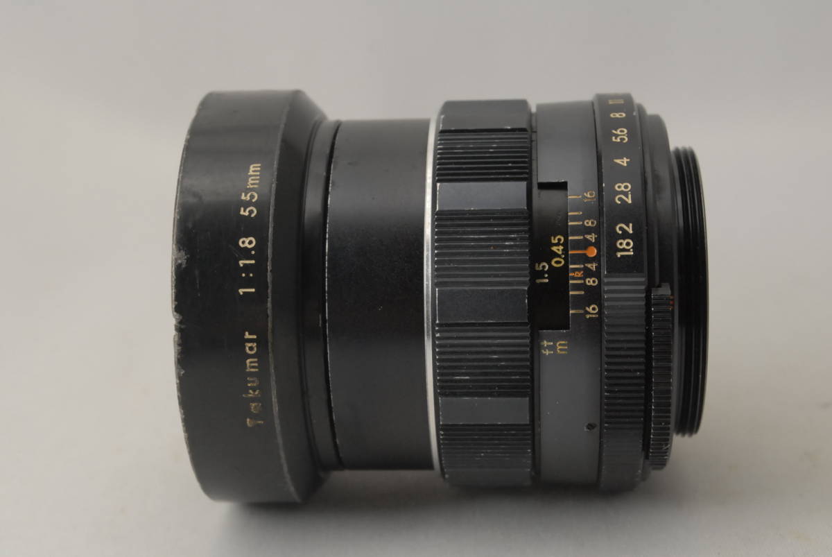 ペンタックス Super-Takumar 55mm F/1.8 Early Type M42 スクリュー