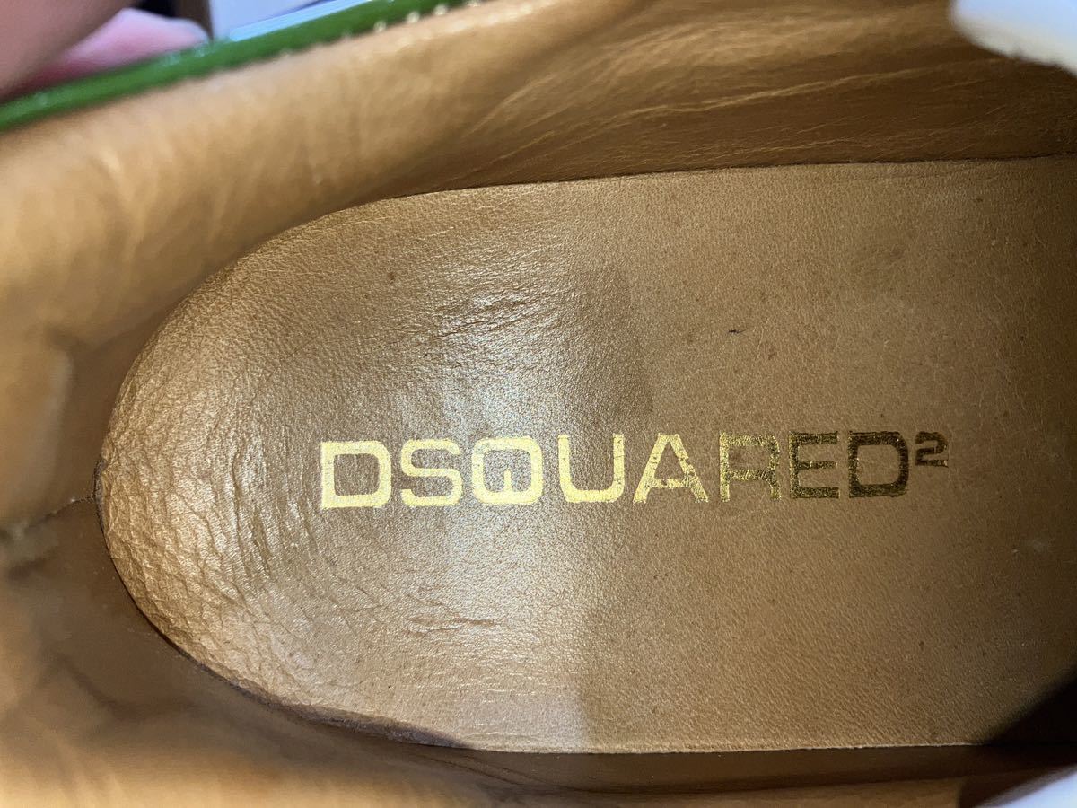 DSQUARED ディースクエアード プレート付きスニーカーの画像7