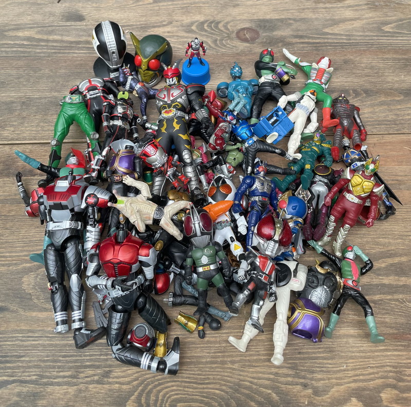 S-78◇1円~◇仮面ライダー フィギュアまとめて 昭和 平成 怪人 1号 V3