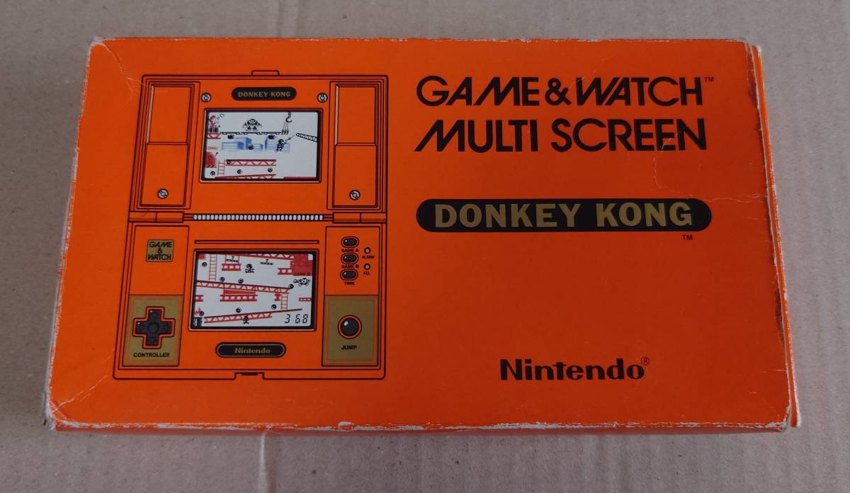 任天堂 ゲームウォッチ MULTI SCREEN ドンキーコング DONKEY KONG　直近完動品_画像6