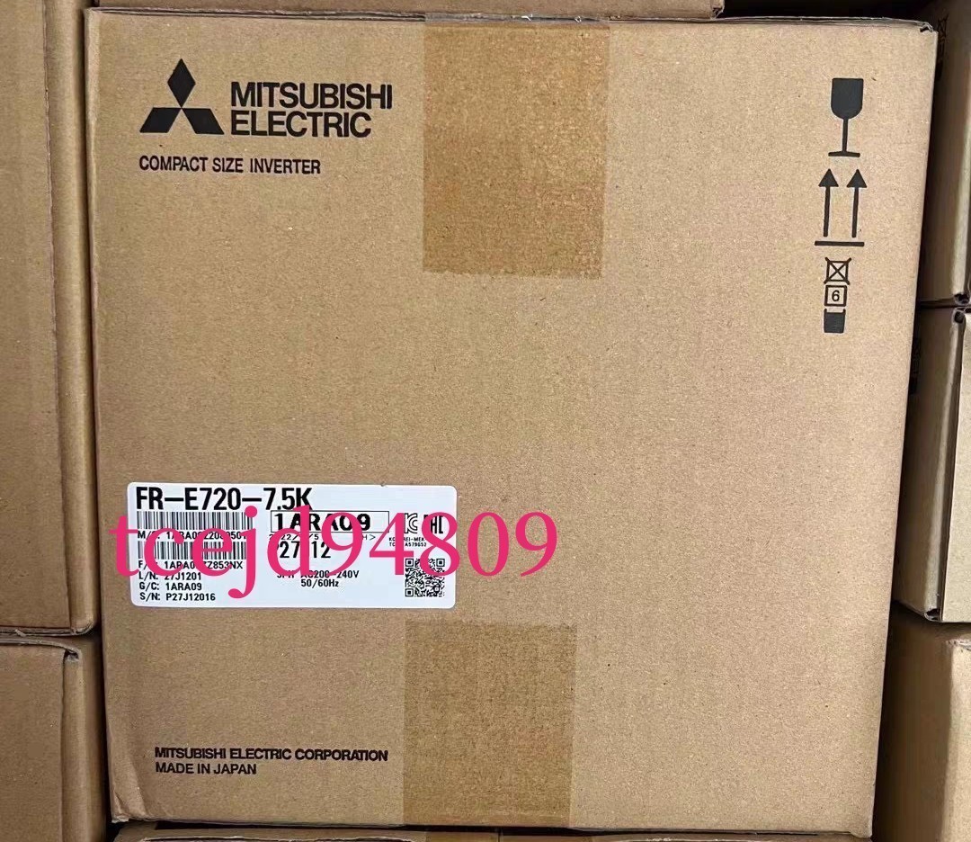 新品　MITSUBISHI/三菱　 FR-E720-7.5K パワフル小型インバーター　保証付き