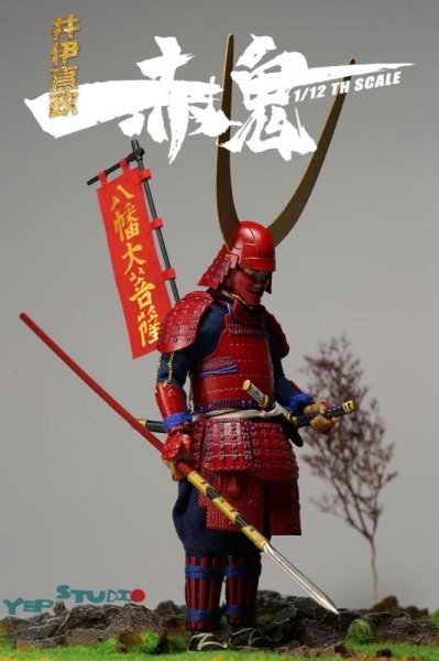 Yep Studio 赤鬼-井伊直政 Red Ghost-Ii Naomasa 1/12 アクションフィギュア NO.0005 新品未開封　(検 303toys poptoys coomodel_画像1