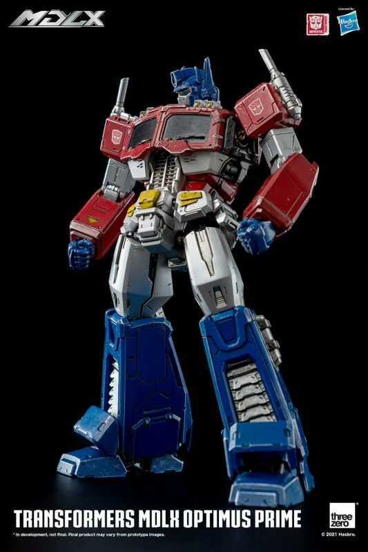 送料無料　Threezero トランスフォーマー　オプティマスプライム　Transformers Optimus Prime MDLX 18cm アクションフィギュア 新品未開封_画像6