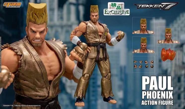 最新な Phoenix Paul ポール・フェニックス TEKKEN 鉄拳 Collectibles