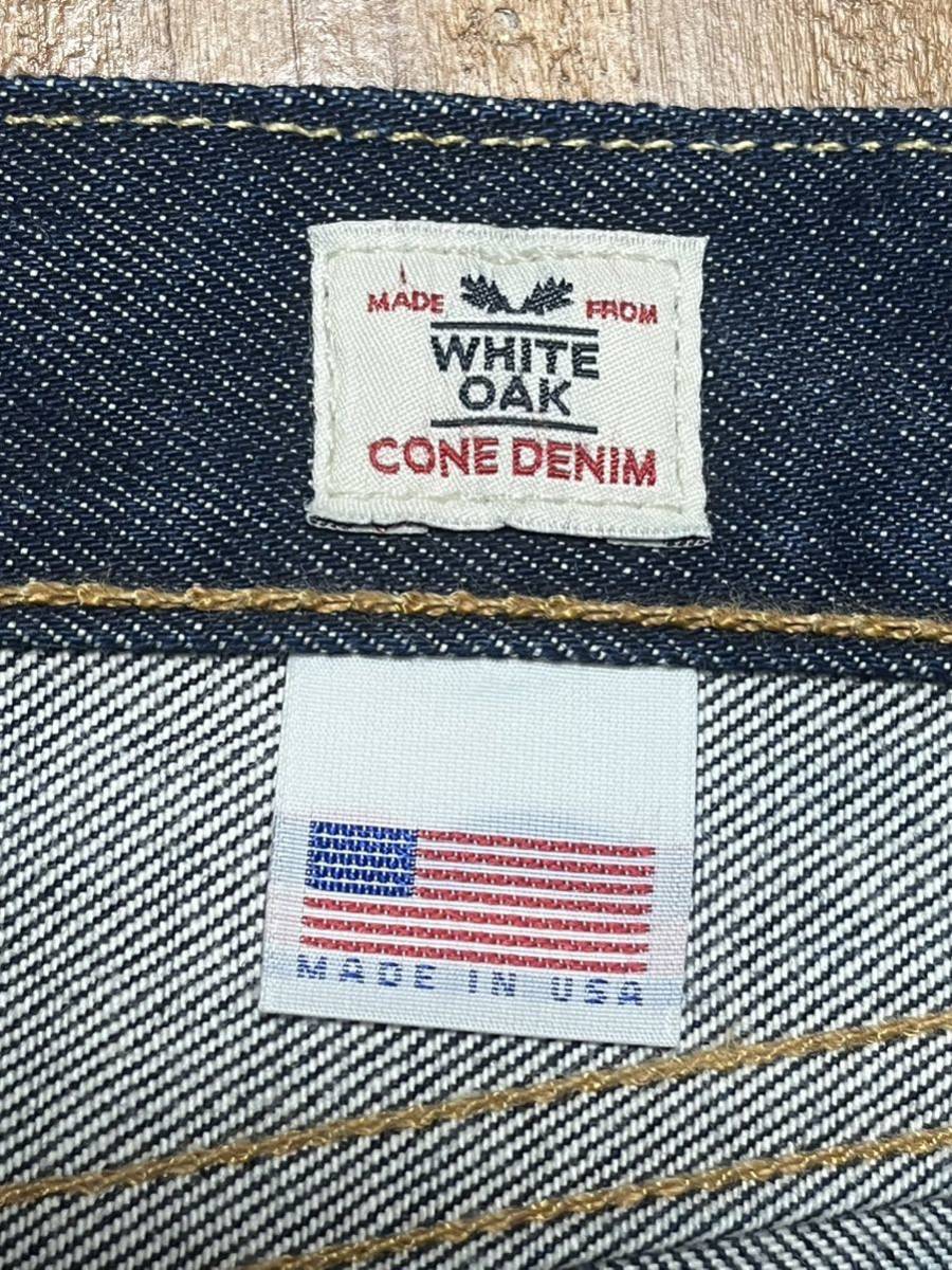 Levi''s 501 WHITE OAK CONE DENIM USA製 セルビッチ ジーンズ W36 リーバイス 赤耳 チェーンステッチ ホワイトオーク コーンミルズ 米国製_画像7