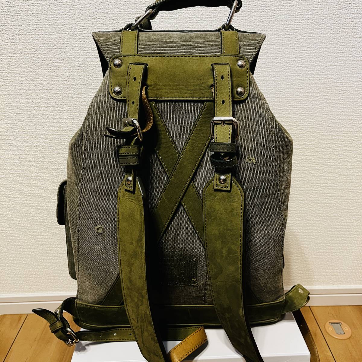 【未使用】READYMADE Cotton Field Military Backpack レディメイド ミリタリー バックパック リュック バッグ