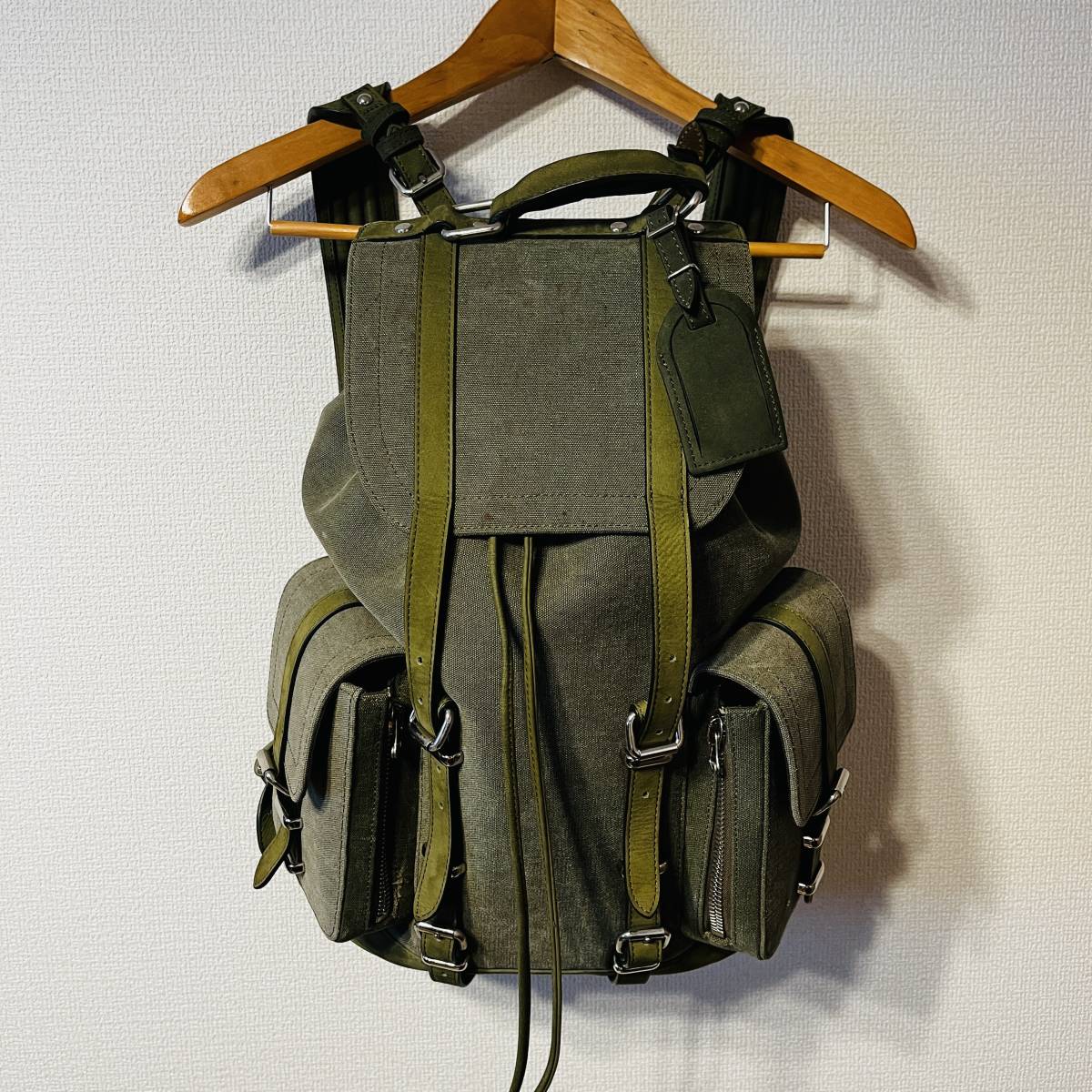 未使用】READYMADE Cotton Field Military Backpack レディメイド