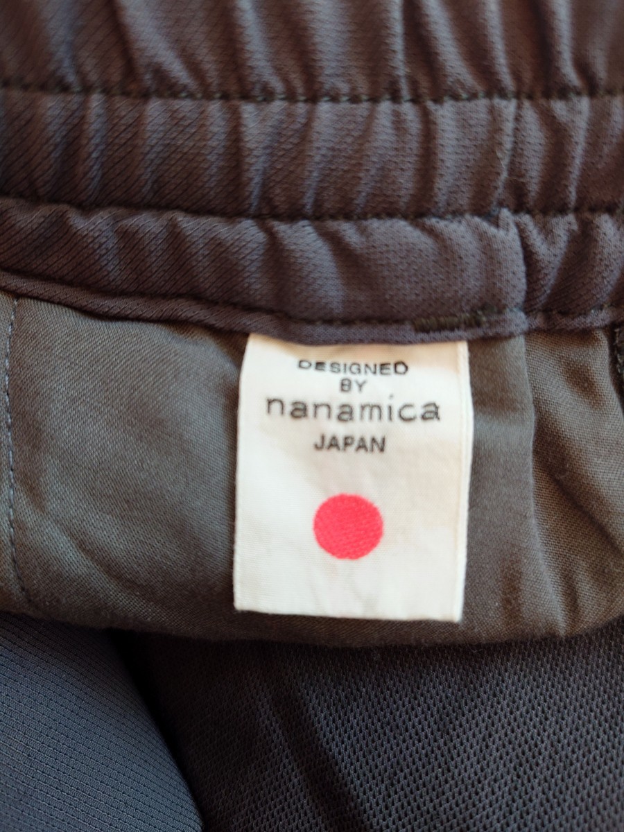 美品 nanamica ナナミカ SUCF004 BREATH TUNE EASY PANTS ブレースチューンイージーパンツ 34 グレー ナイロン_画像3