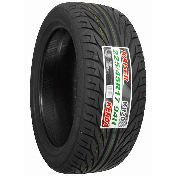 4本セット 225/45R17 2023年製造 新品サマータイヤ KENDA KR20 送料無料 ケンダ 225/45/17_画像3