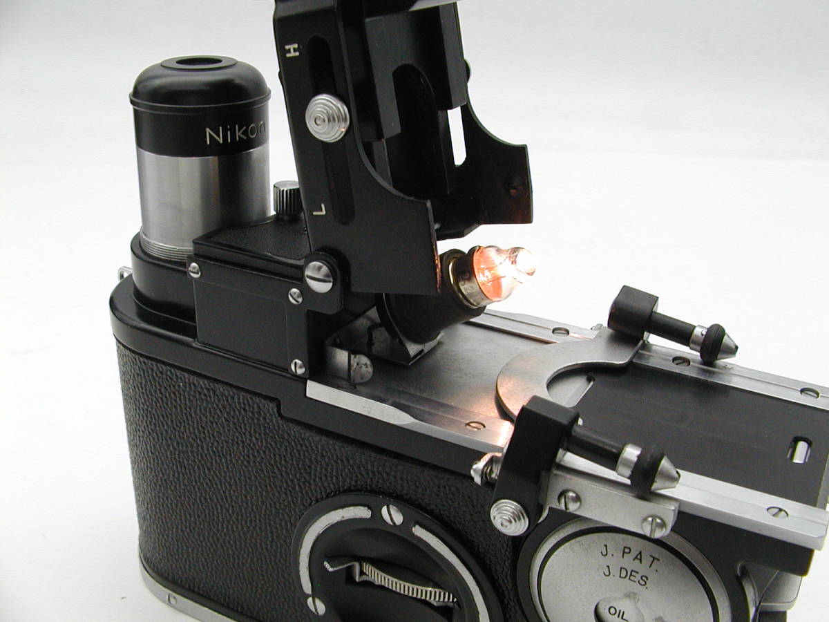希少 Nikon ニコン 日本光学工業 携帯 顕微鏡 H型 Model H Field Microscope _画像4