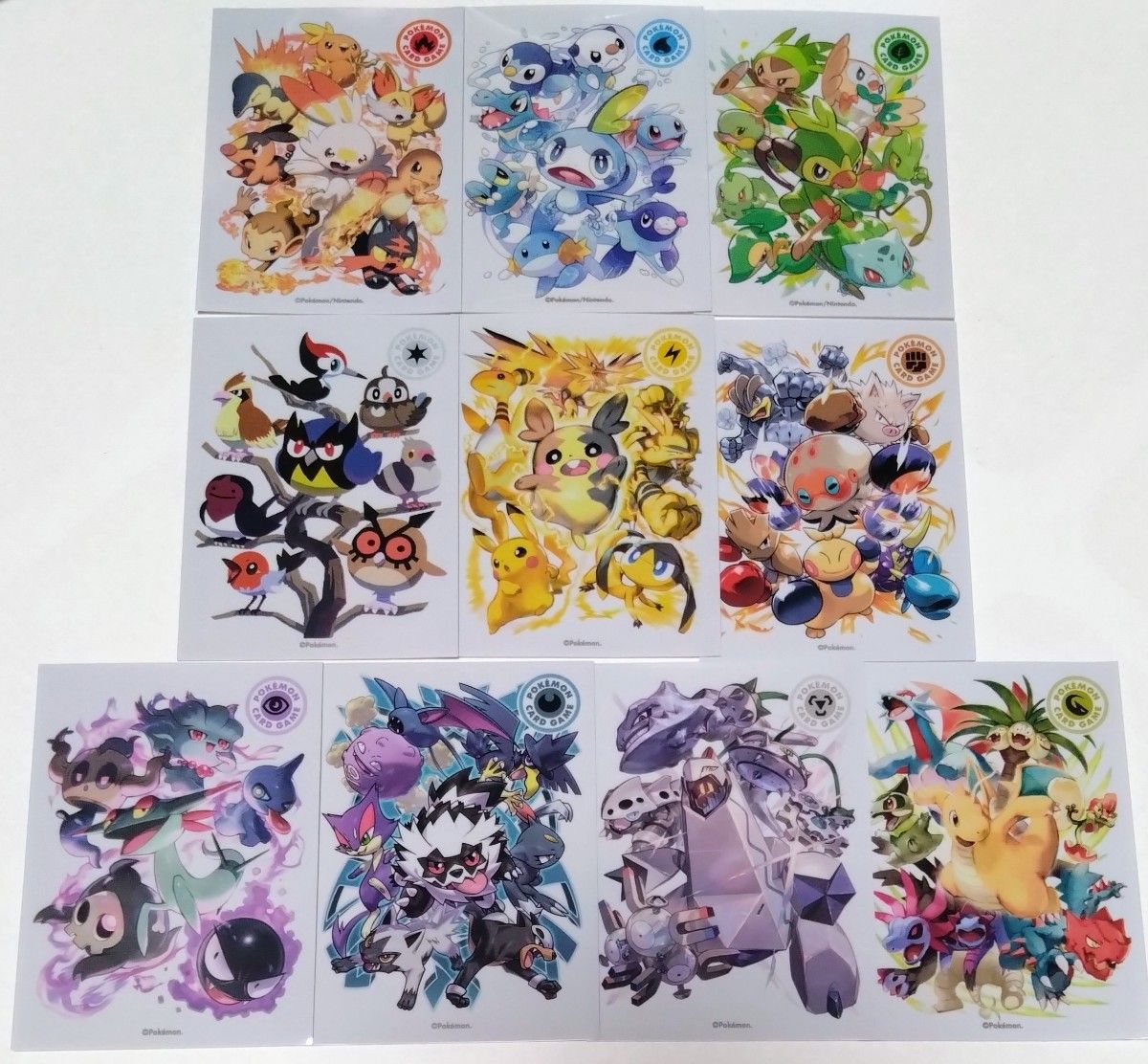 バラ売り可】ポケモンカードゲーム デッキシールド タイプファイターズ