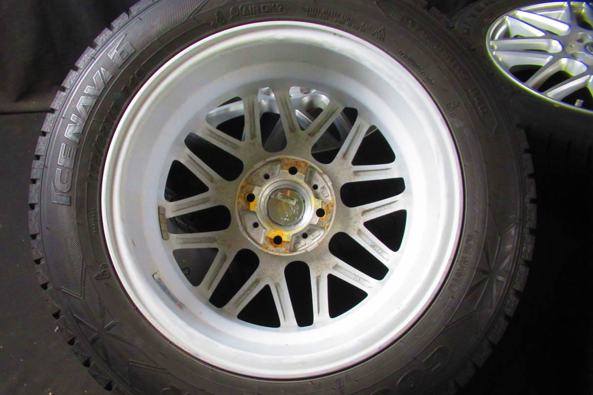 GOODYEAR ICE NAVI6 スタッドレス 175/65R15 アクア ヴィッツ フィット フィットハイブリッド キューブ等 条件付き送料無料!!_画像6