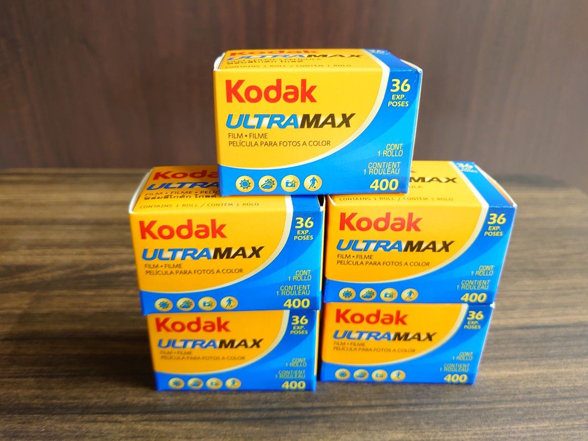 Kodak ウルトラマックス400 36枚撮 2本 - フィルム