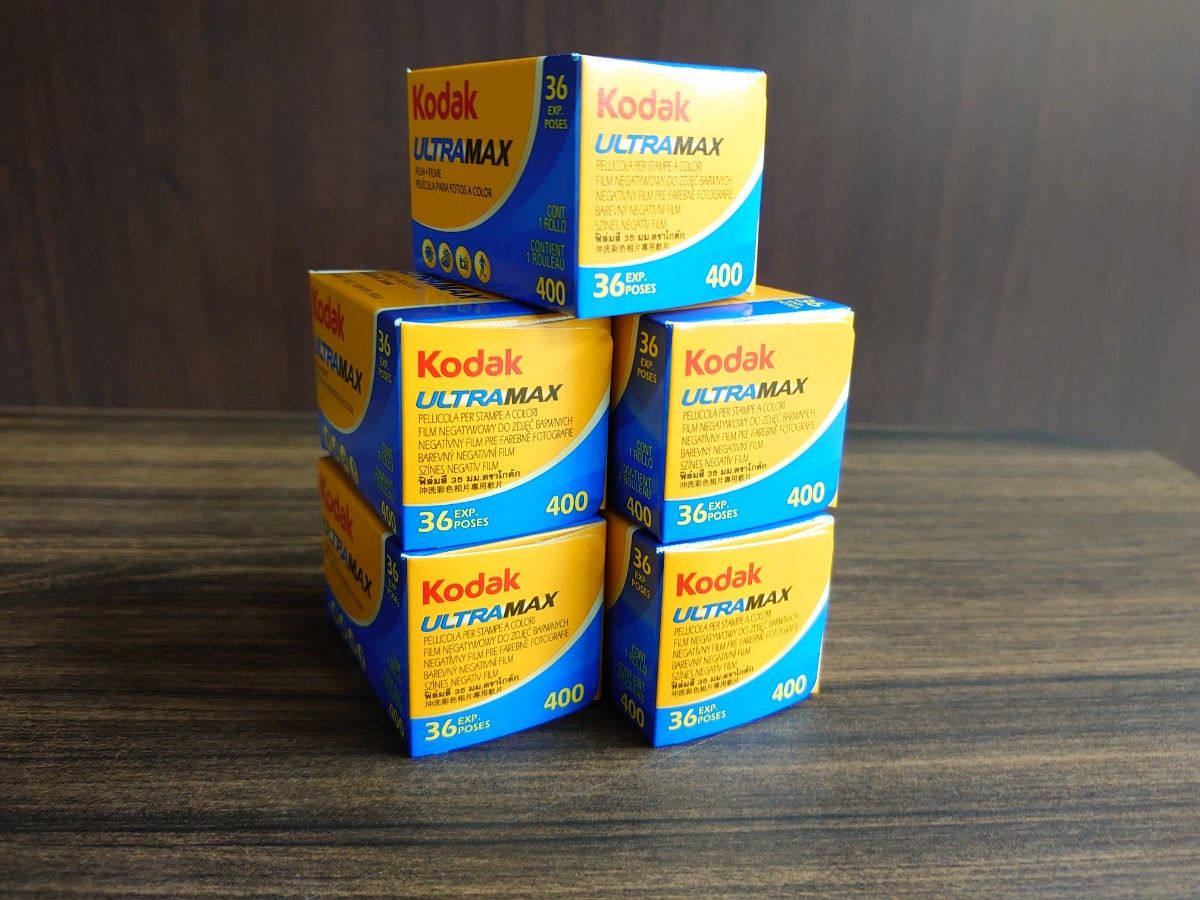 Kodak ULTRA MAX ウルトラマックス400 135 36枚撮り　5本セット