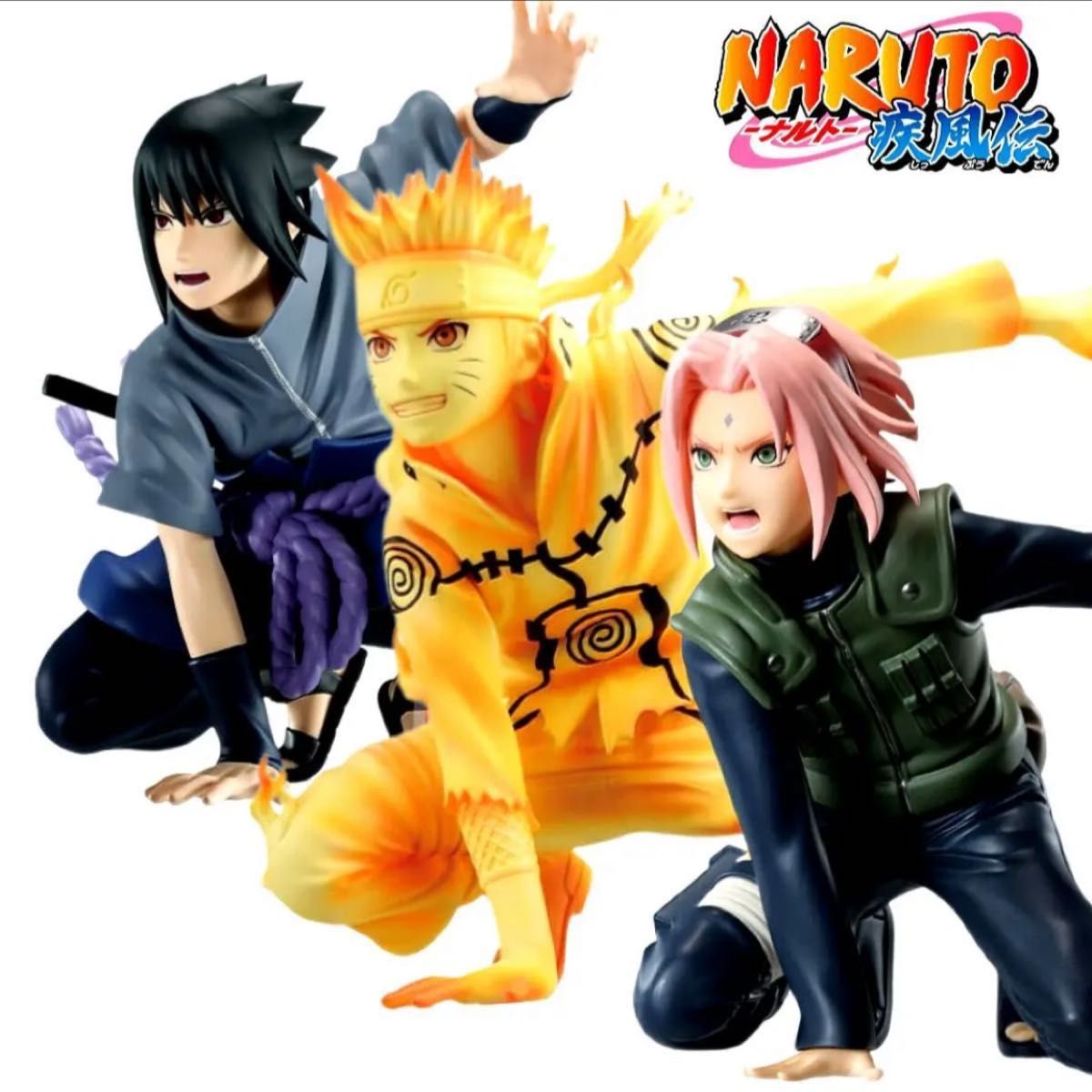 NARUTO-ナルト-疾風伝　PANEL SPECTACLE  〜新たなる三竦み〜　フィギュア　ナルト　サスケ　サクラ　