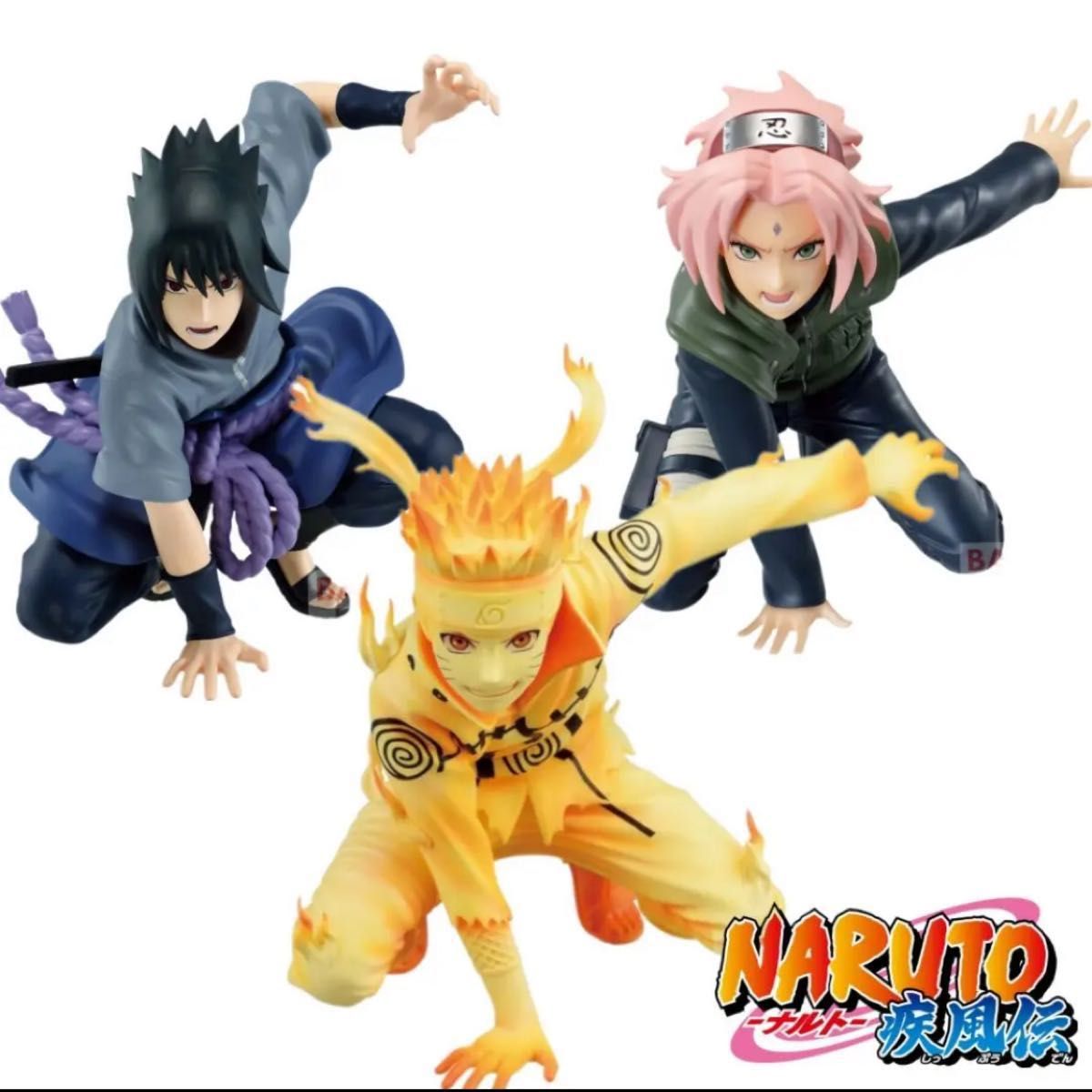 NARUTO-ナルト-疾風伝　PANEL SPECTACLE  〜新たなる三竦み〜　フィギュア　ナルト　サスケ　サクラ　