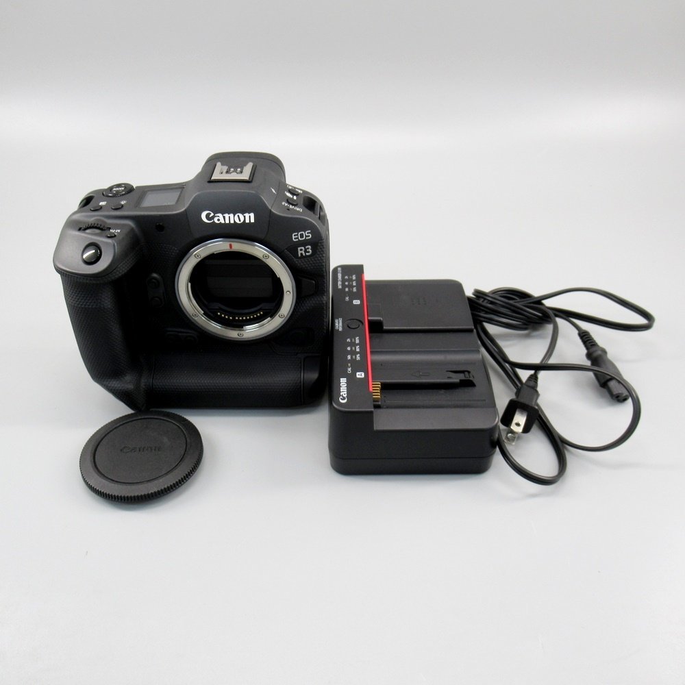 Canon キヤノン EOS R3 ボディ 付属品あり ※通電確認済み 現状品 ミラーレスカメラ 160-2148840【O商品】