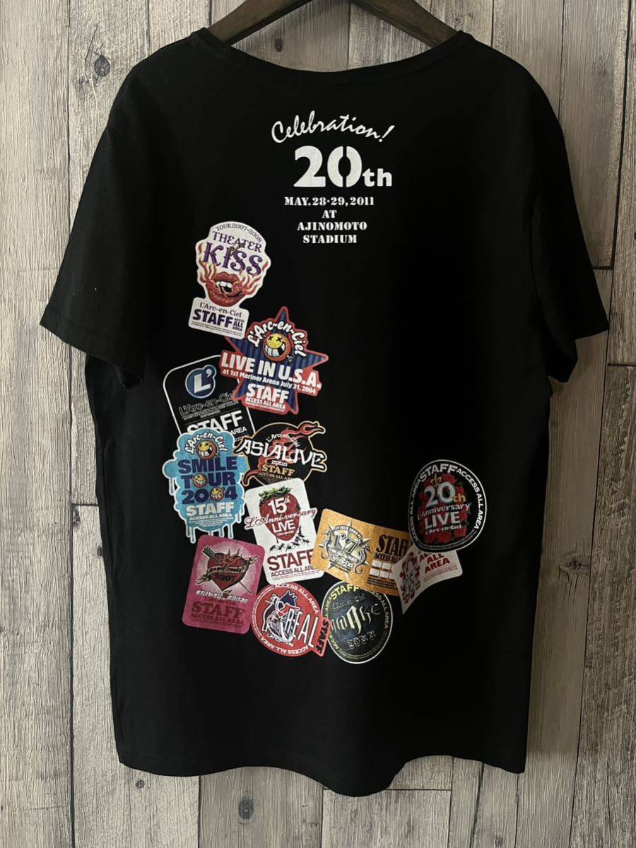 送料込み即決 L'Arc~en~Ciel 20th L'Anniversary 歴代 STAFF 送料込み即決 L'Arc~en~Ciel 20th L'Anniversary 歴代 STAFF