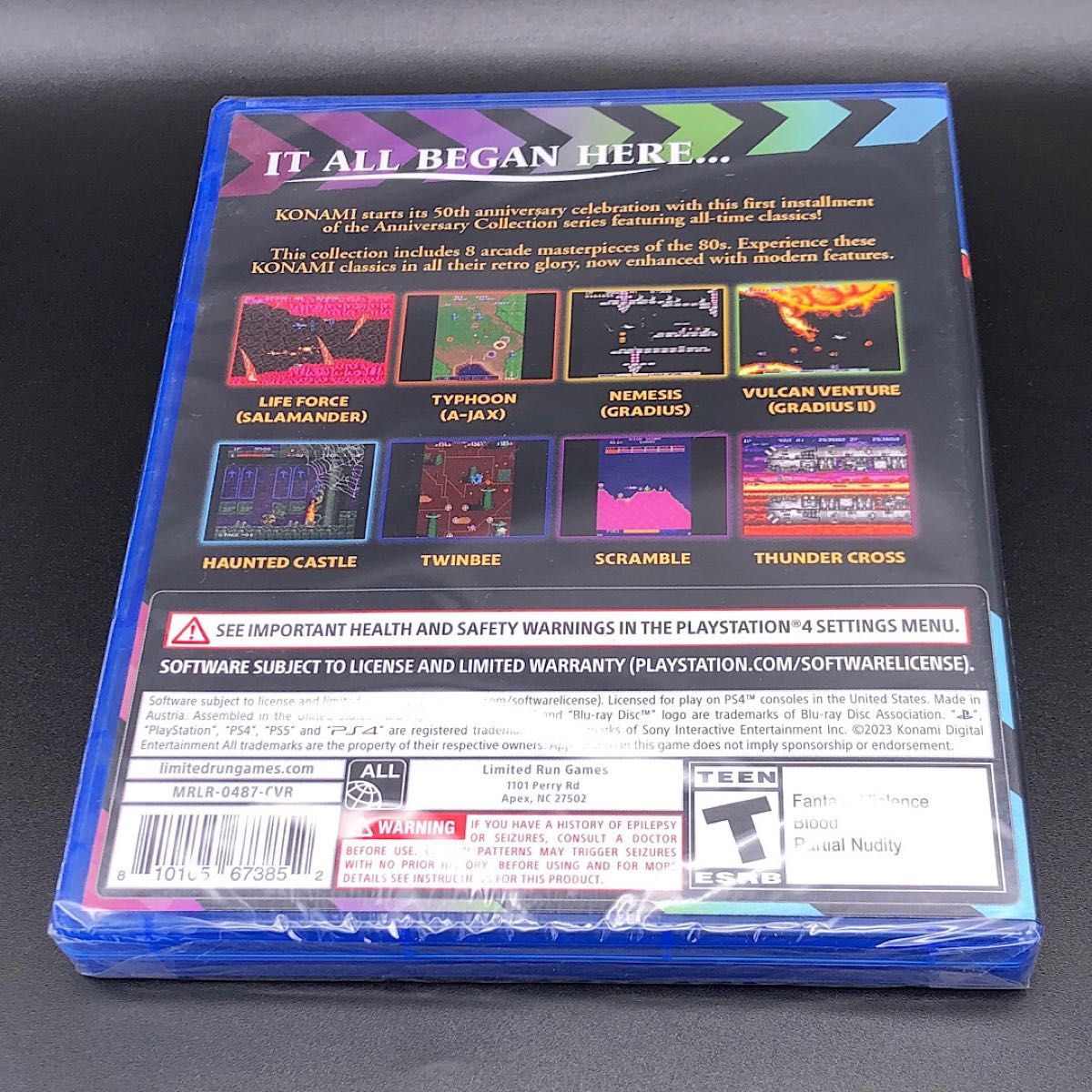 ◯Arcade Classics アーケードクラシックス アニバーサリーコレクション 北米版 PS4 プレイステーション4