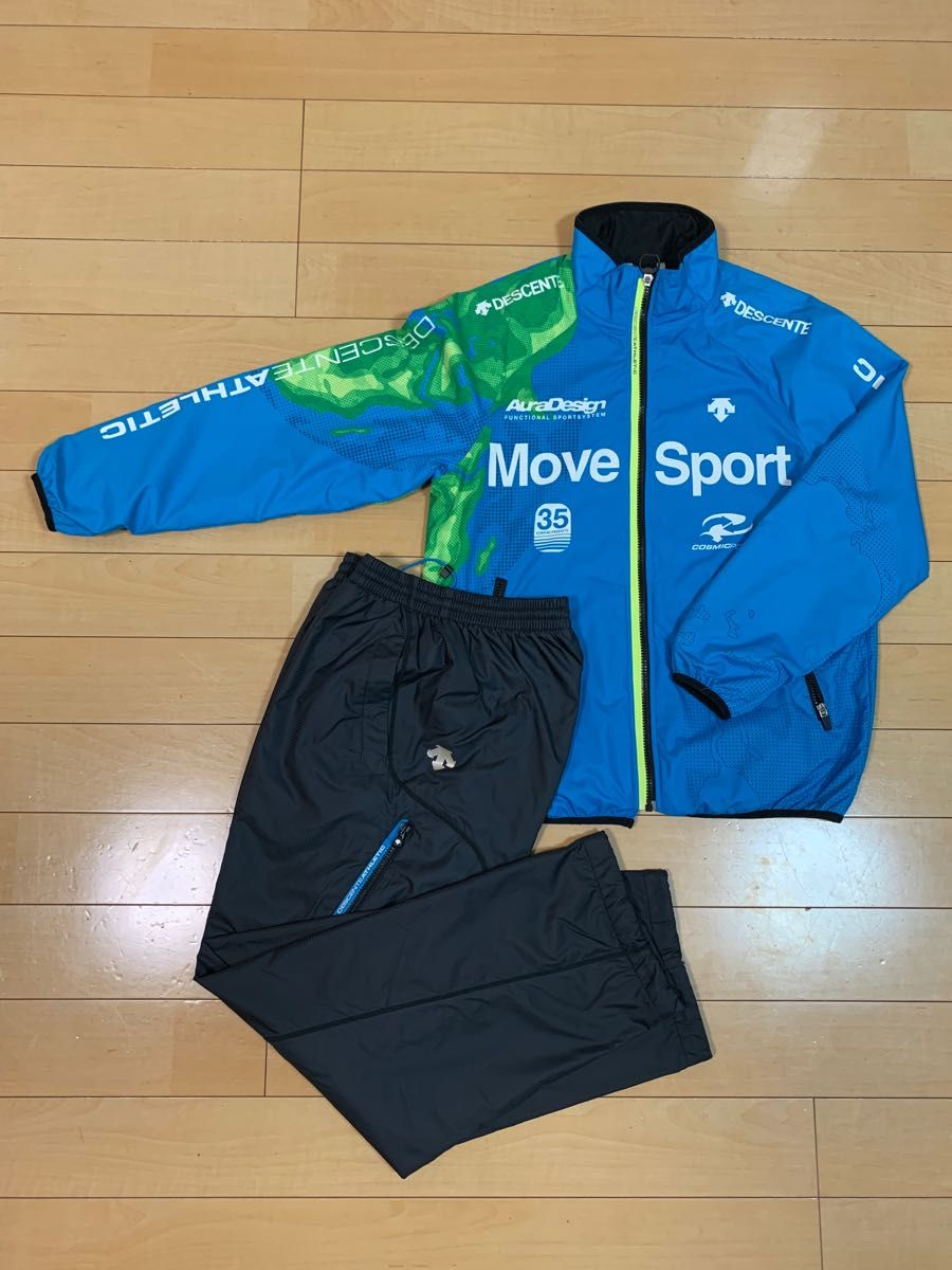 DESCENTE MOVE SPORT ウィンドブレーカー上下Mサイズ Yahoo!フリマ（旧）-