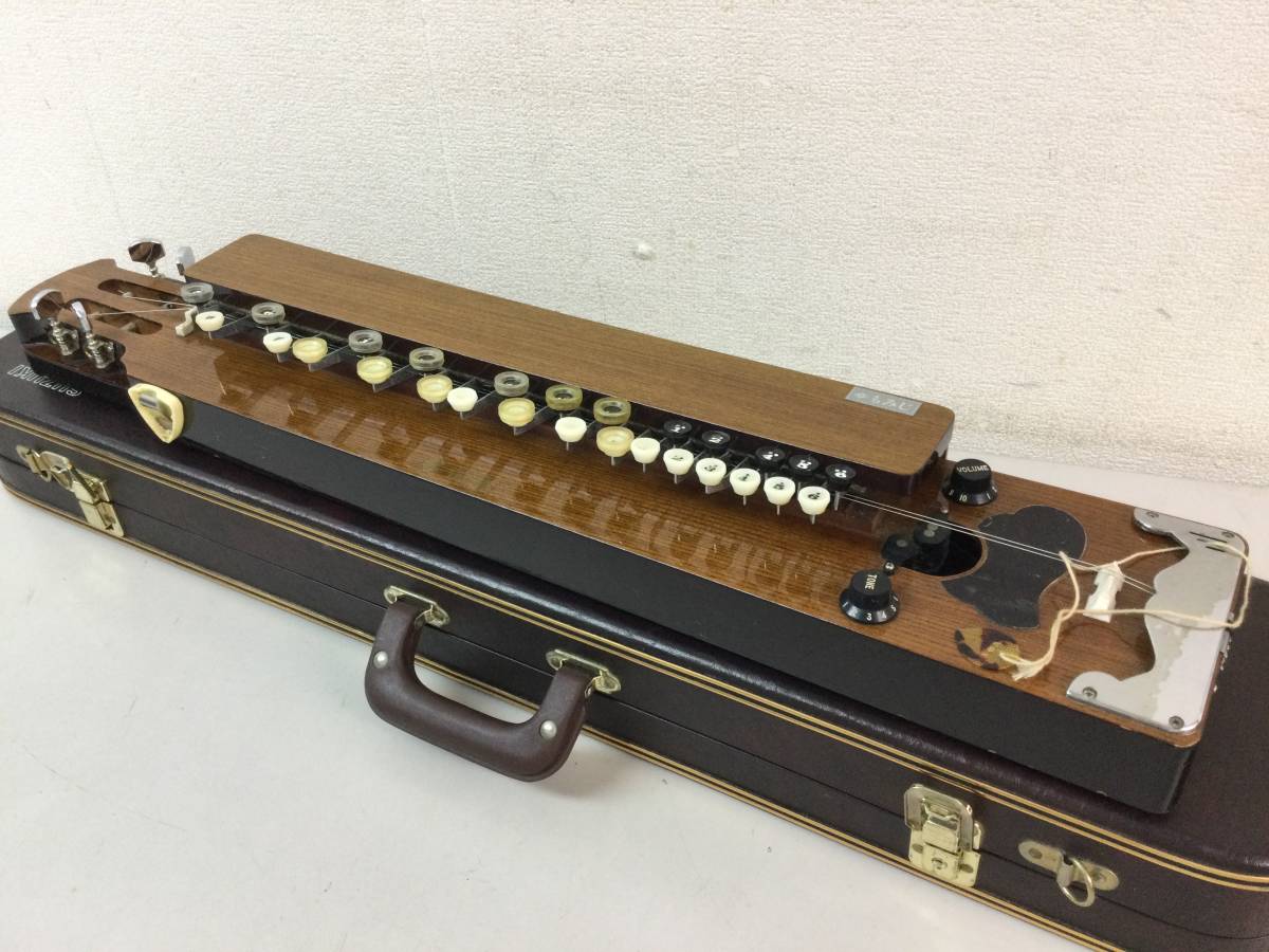  koto .. Taisho koto maple traditional Japanese musical instrument stringed instruments /SUZUKI hard case attaching 