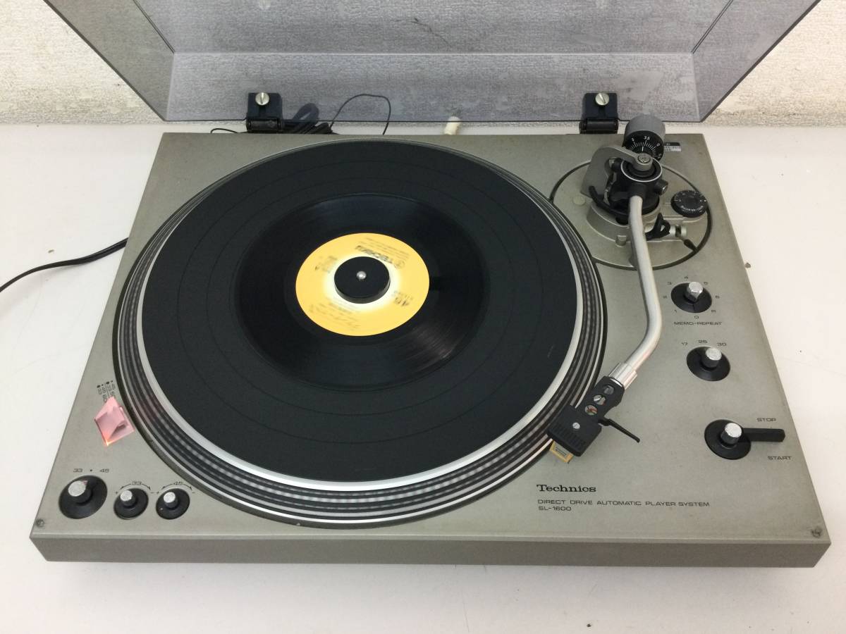 Technics テクニクス レコードプレーヤー ターンテーブル SL-1600