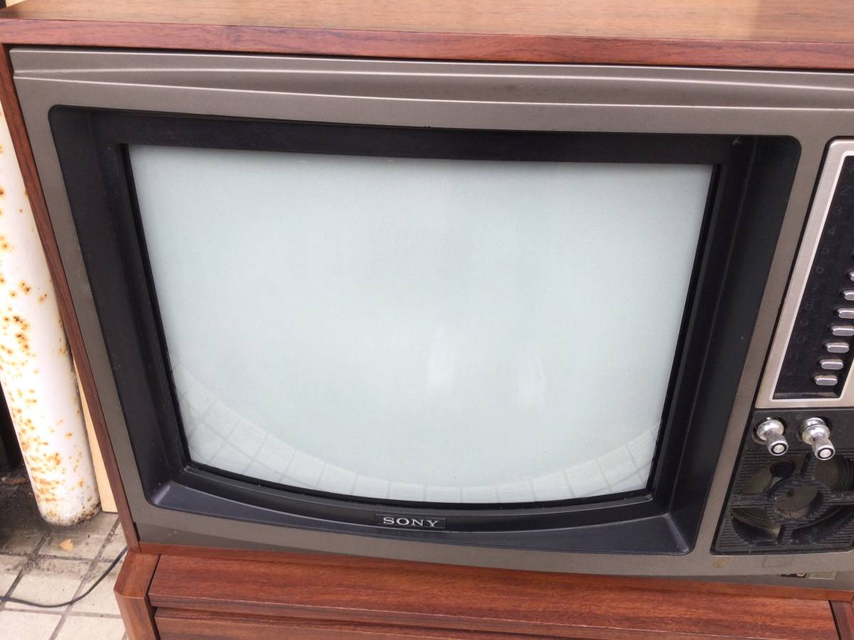 珍しい Yahoo!オークション - SONY ソニー トリニトロン カラーテレビ テレビ